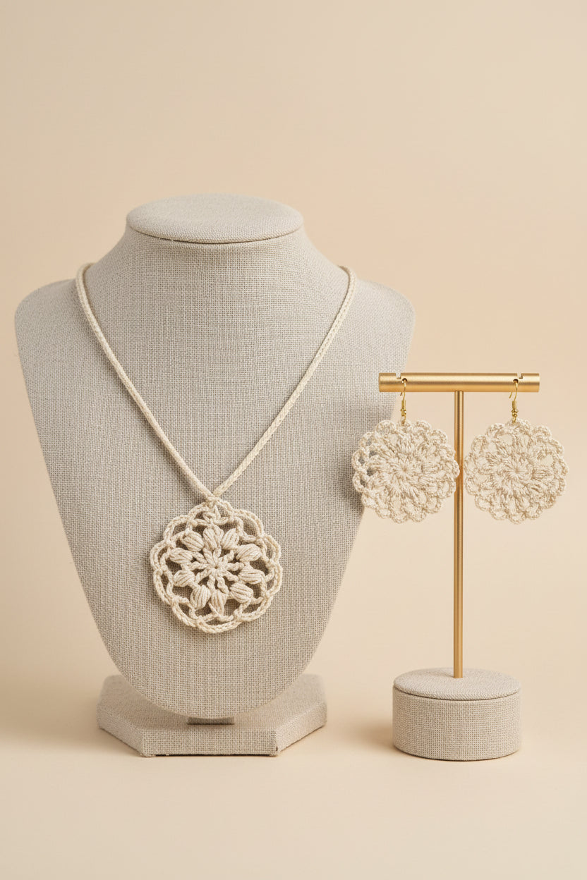 Elen Earring and necklace set