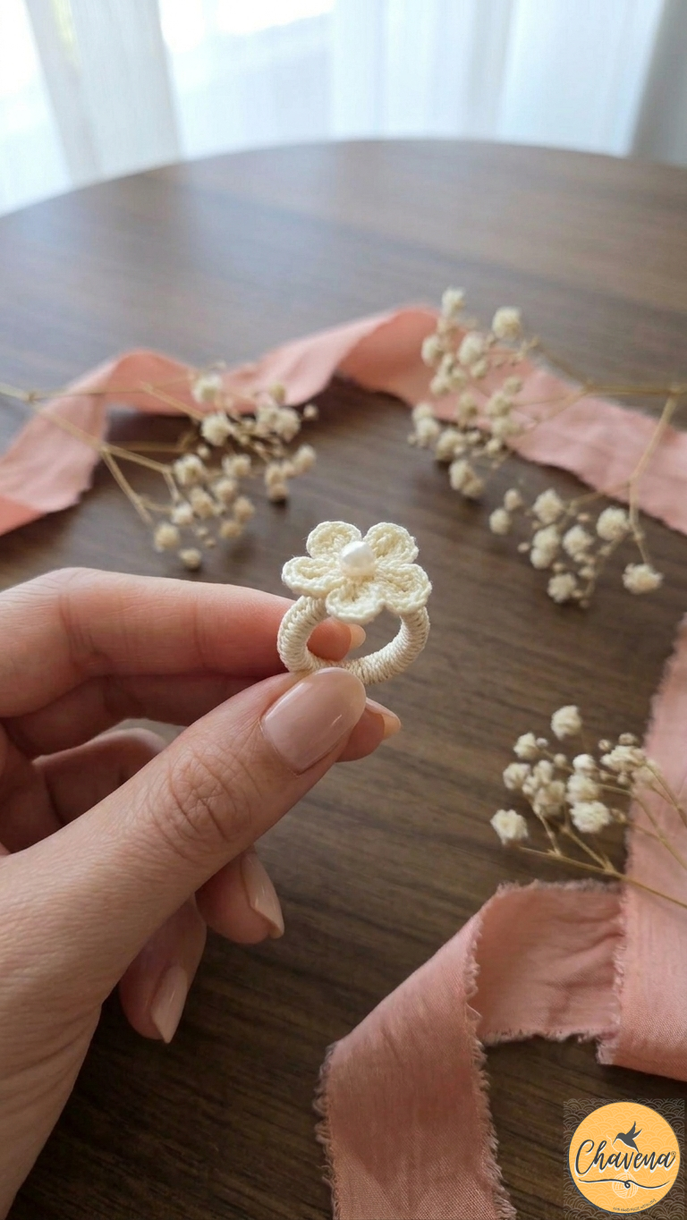 Crochet Rings  Flowers