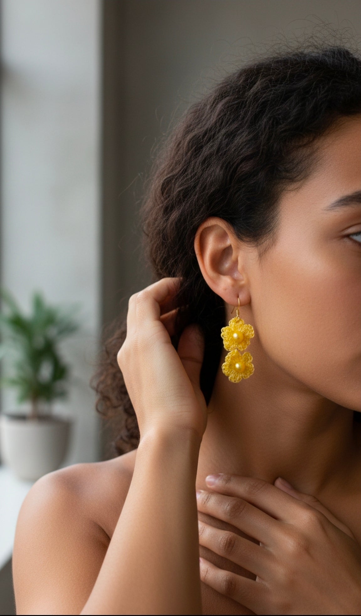 Earring Olivia Double