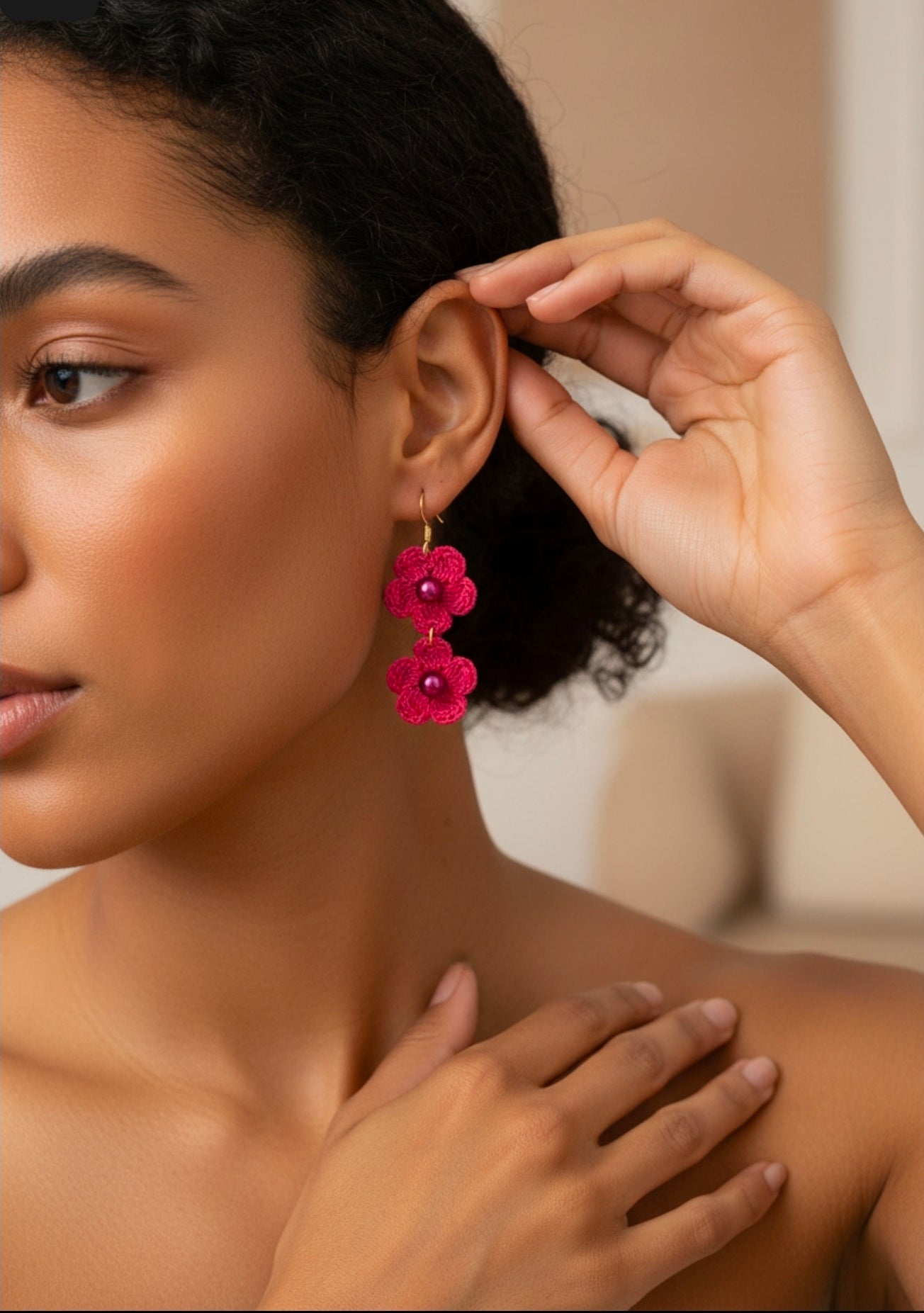 Earring Olivia Double
